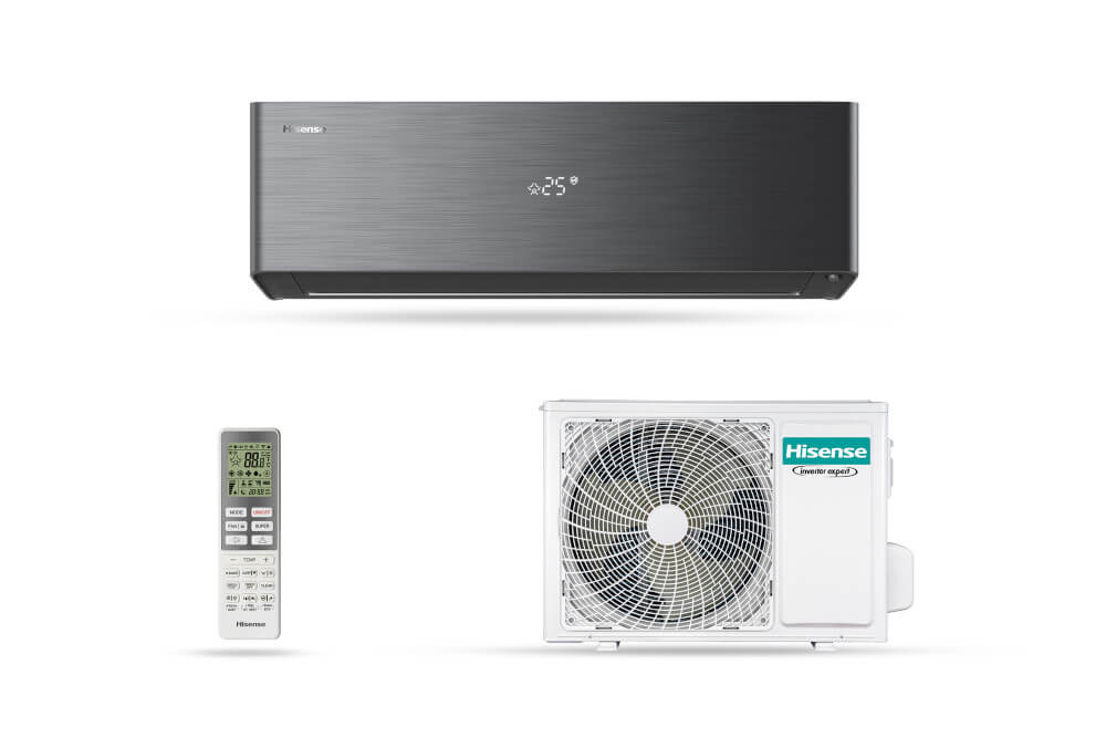 Hisense Energy Pro X 2,6 kW split klíma (fekete)