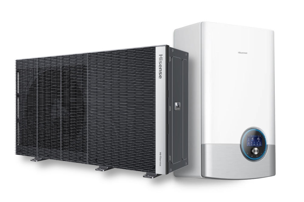 Hisense Hi-Therma II 5 kW hidro-split hőszivattyú szett (R290)